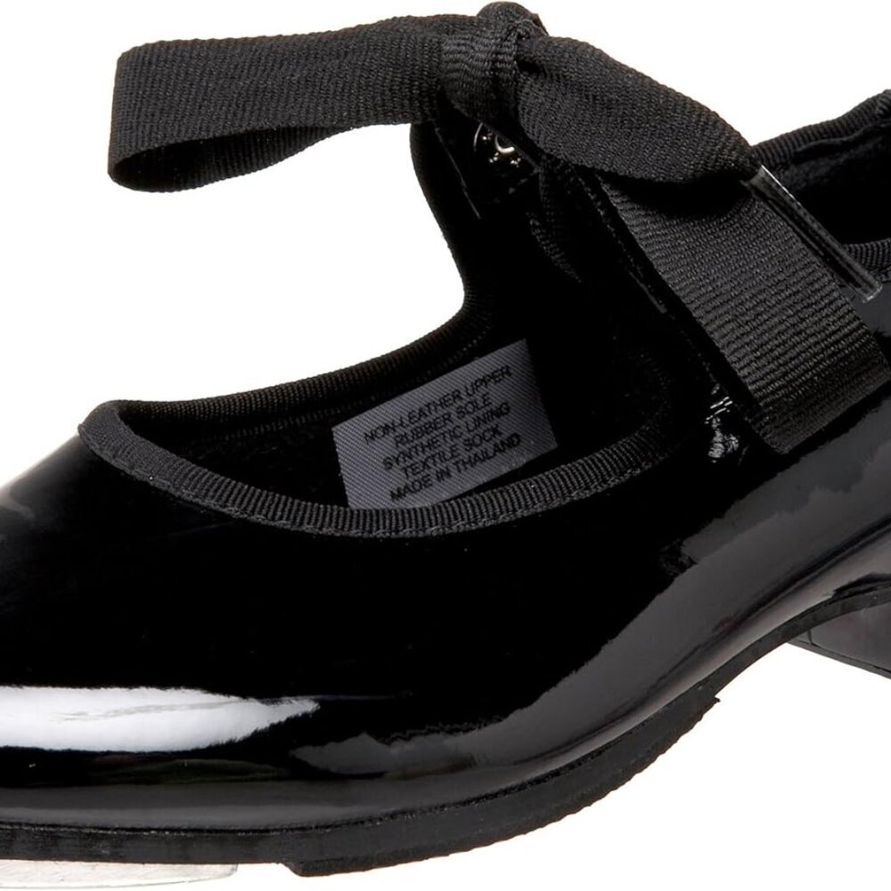 Girl's Tyette Dance Shoes Synthetic Leather Size 12.5 Non-slip Flex